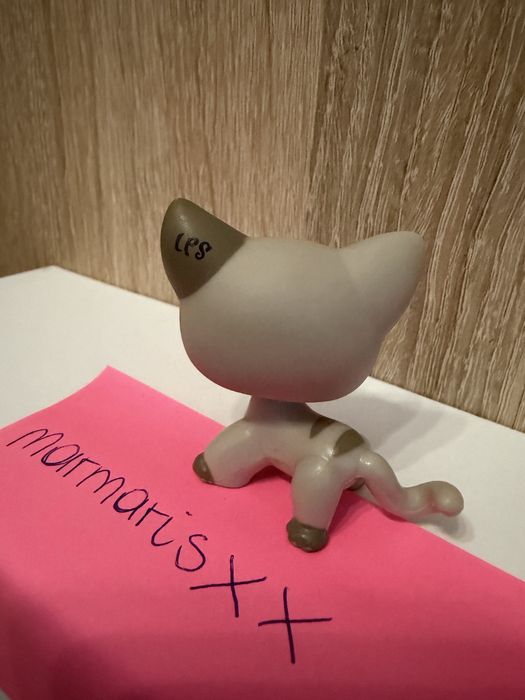 Littlest pet shop 1206 #1206 LPS shorthair kot petshop oryginalny