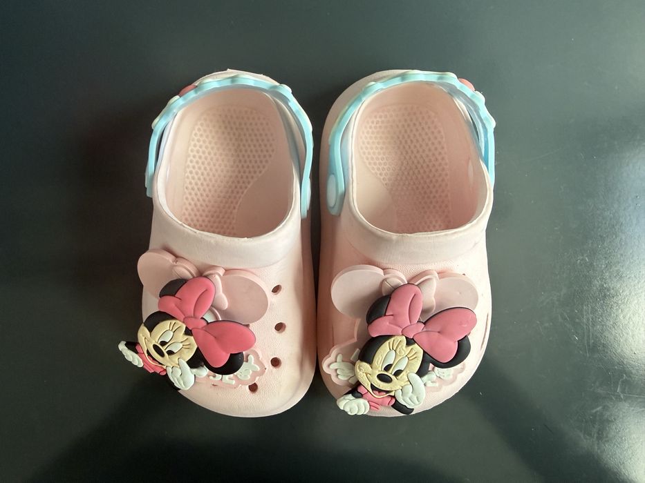 Дитячі сабо/крокси Minnie Mouse, 22–23 розмір (14 см), гарний стан