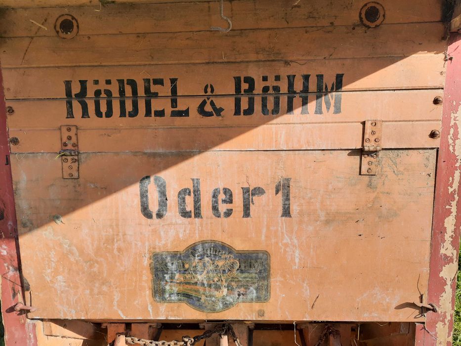 Młocarnia zabytkowa ködel & böhm oder 1