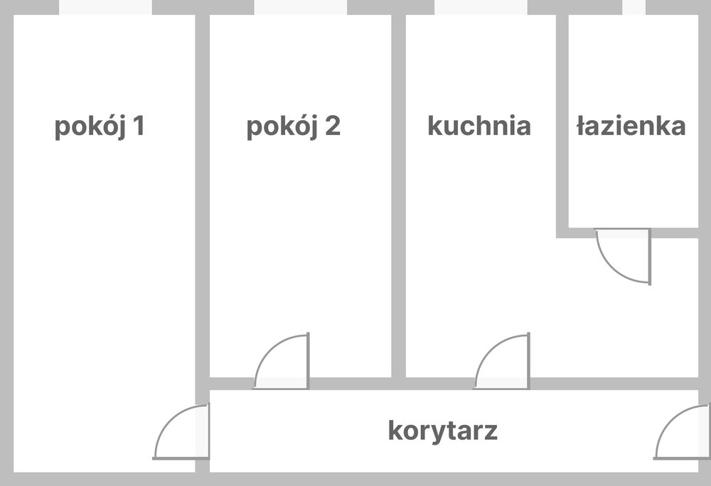 2 niezależne pokoje w centrum, 2000 zł z mediami