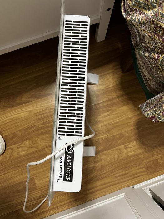 Aquecedor elétrico de luxo com conversor, 1000 W, Wi-Fi