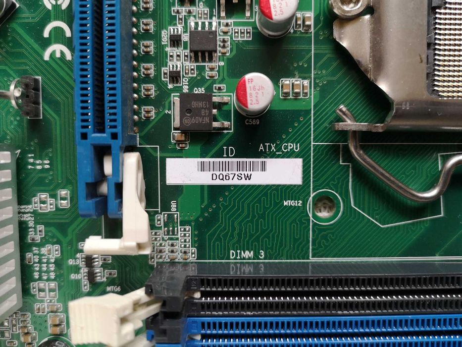 Материнська плата   Intel DQ67SW   Socket 1155