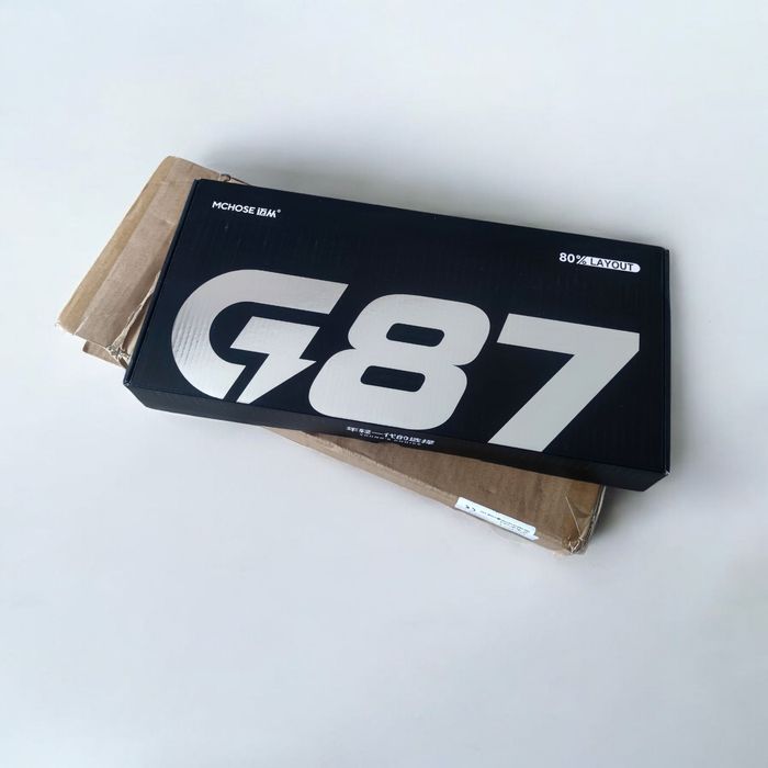 Бездротова RGB механічна клавіатура Mchose G87 10000mAh, 87%+роллер