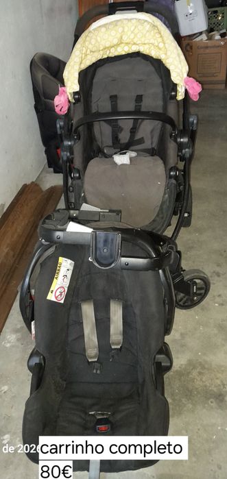 Cadeiras auto e cadeira de passeio
