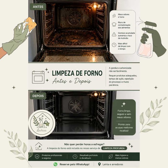 Limpeza Profunda Premium de casa Produtos profissionais incluídos Preço fixo