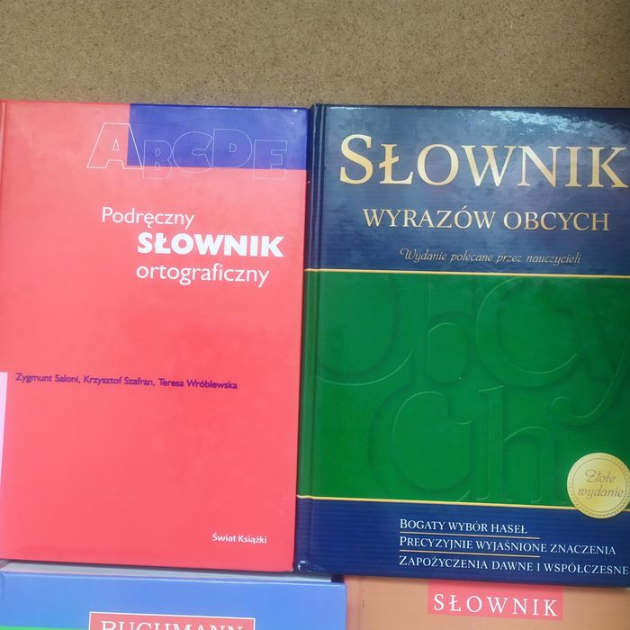 Słowniki 6. książek.