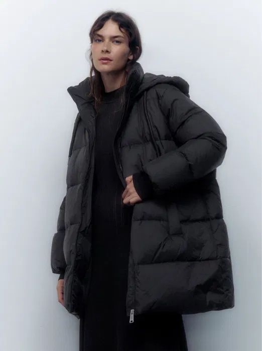 Пуховик  zara Xs