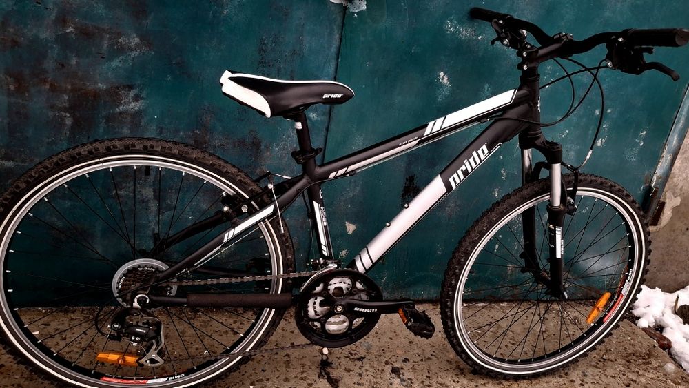 Велосипед алюминиевый Pride 26 (состояние нового)