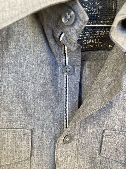 Camisa Cinzenta Business Casual