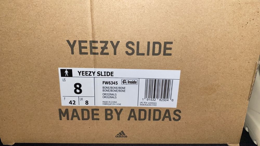 Yeezy Slide bone 42