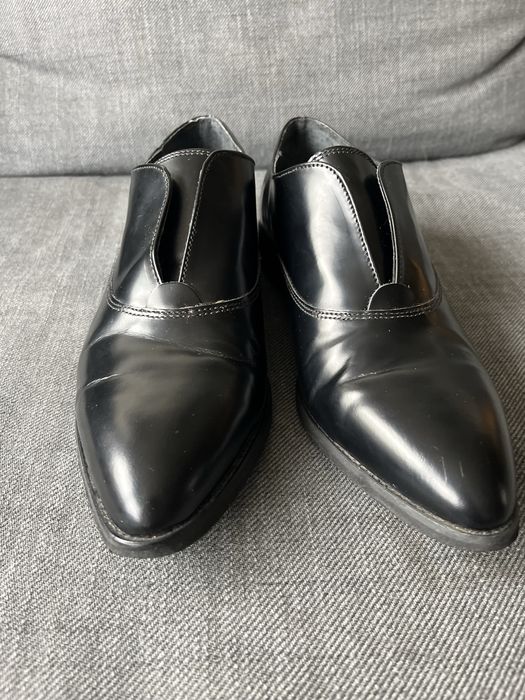 Eleganckie skórzane półbuty damskie