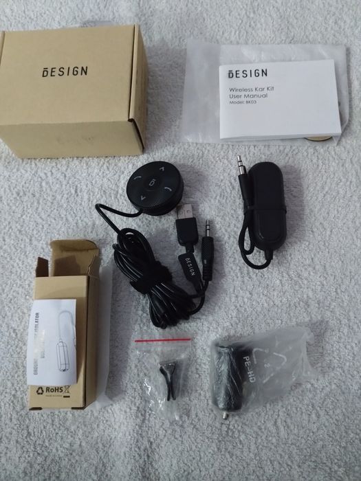 DESIGN BK03 zestaw bluetooth 4.1 głośnomówiący Wysyłka