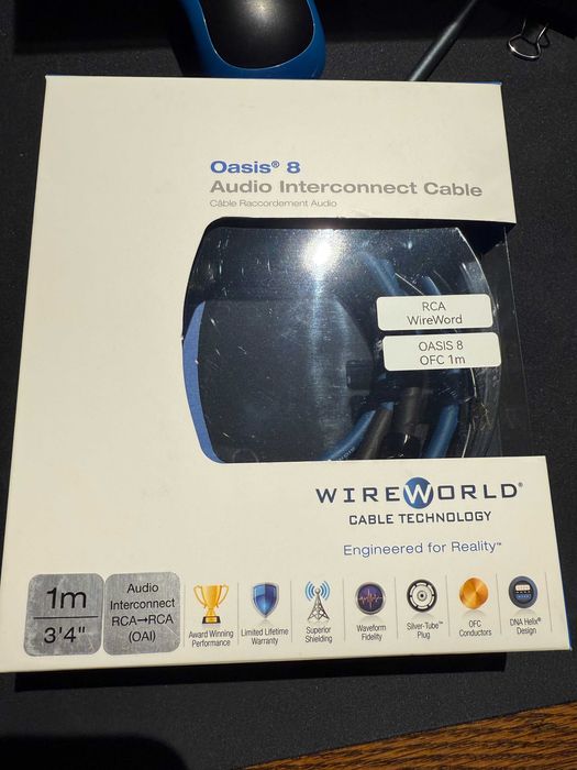 WireWorld Oasis 8 1m RCA