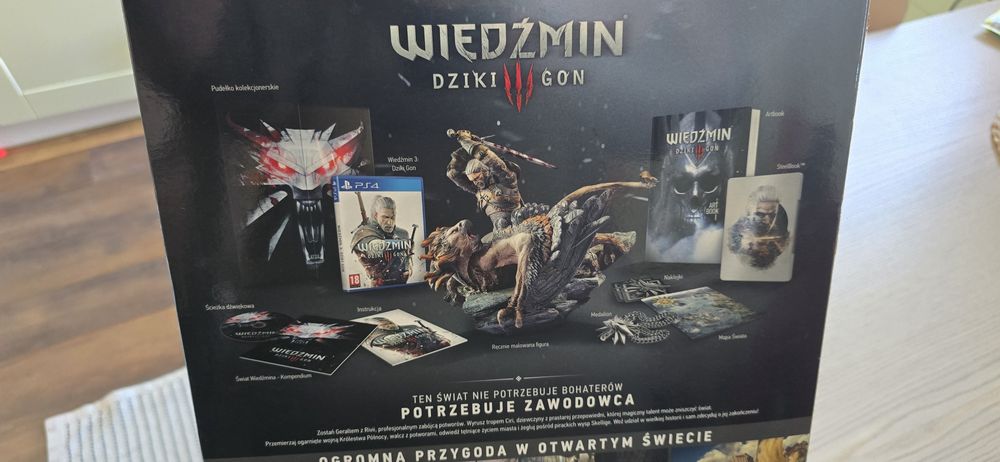 Wiedźmin 3 Edycja kolekcjonerska PS4