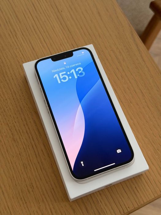 Iphone 13 128 GB Biały Stan idealny