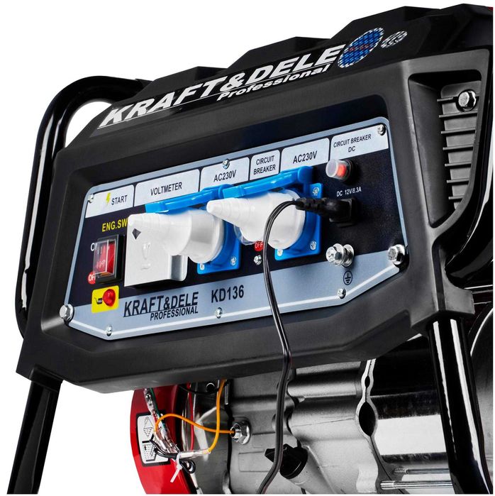 KRAFT&DELE Agregat Prądotwórczy Generator Prądu 3000W 7KM KD136