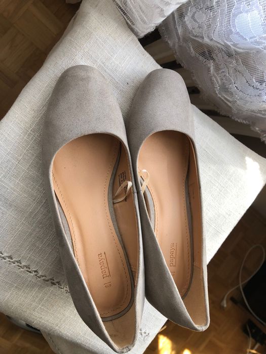 czółenka damskie na słupku