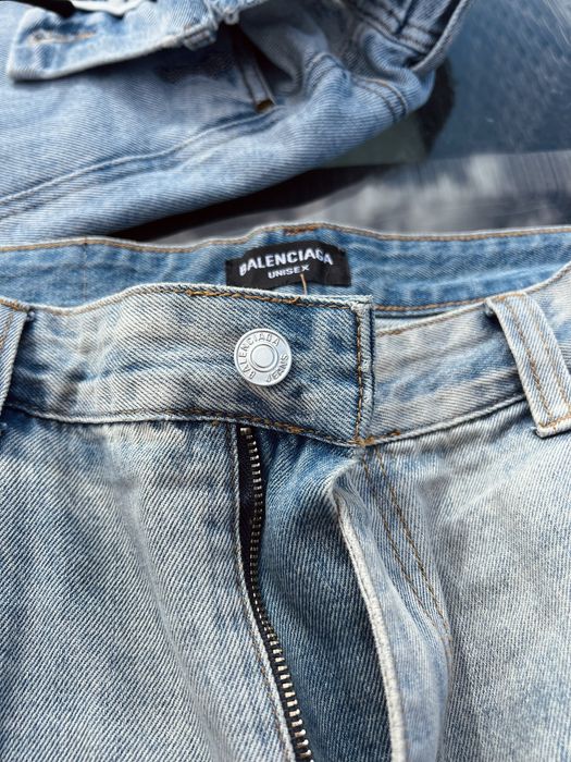Оригинальные джинсы Balenciaga Destroyed Jeans