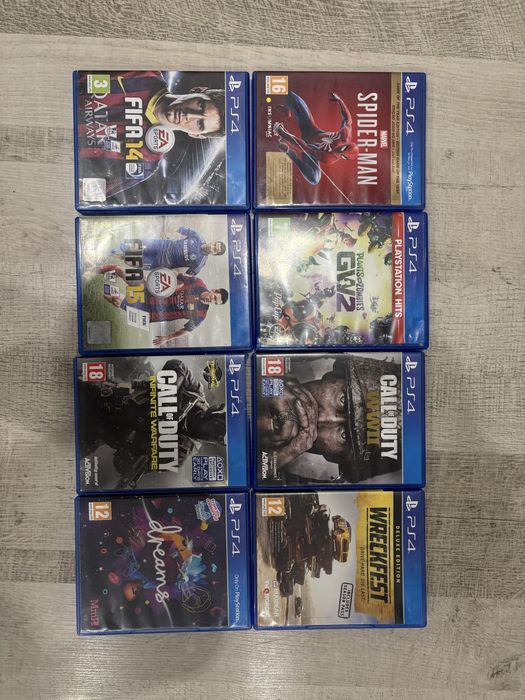 Gry na ps4 wszystkie sprawne ceny w opisie