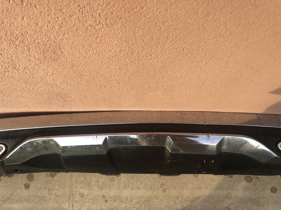 Диффузор (юбка бампера) Mercedes GLS X166 оригинал