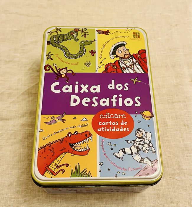 Jogo de tabuleiro Caixa de Desafios