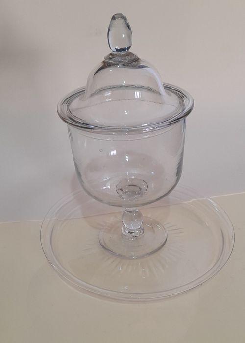 Pote / Taça para Bombons e Docinhos c Prato