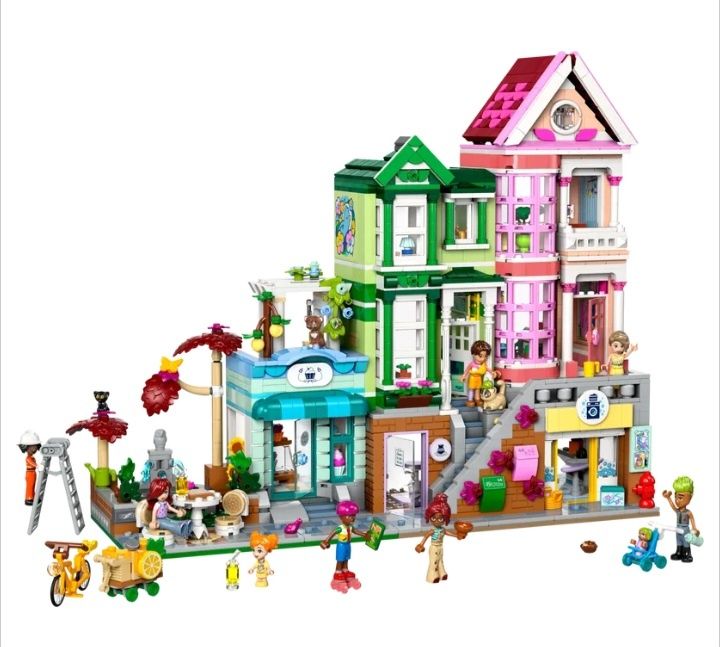 Lego friends 42670 "Хартлейк-Сіті. Квартири і крамниці"
