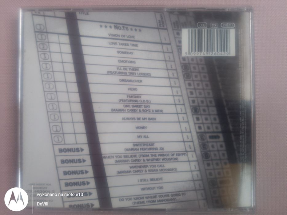 Mariah Carey - Number 1's (CD)