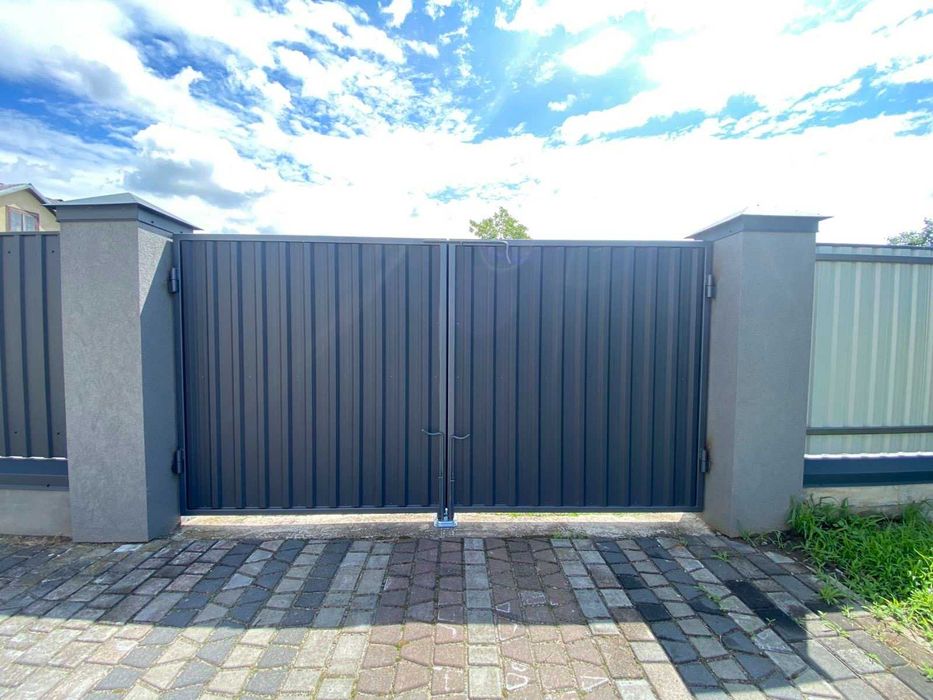 Відкатні / Розпашні ворота, Металеві та ковані Брами, Профнасти, Ранчо