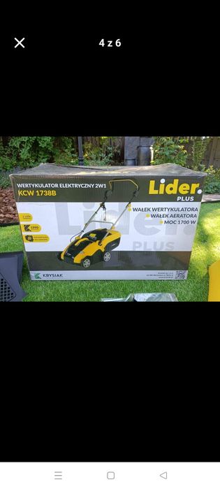 Wertykulator elektryczny Lider