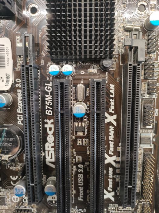 B75M-GL R2.0 + i5 2400s + chłodzenie