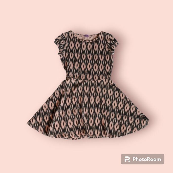 Sukienka F&F 128 w prążki , w kółeczka