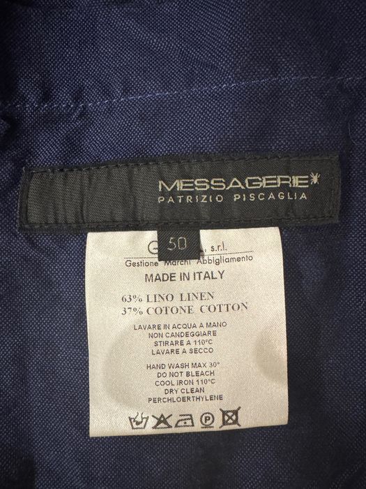 MESSAGERIEX PATRIZIO PISCAGLIA синій новий Італія 50 родмір Новий