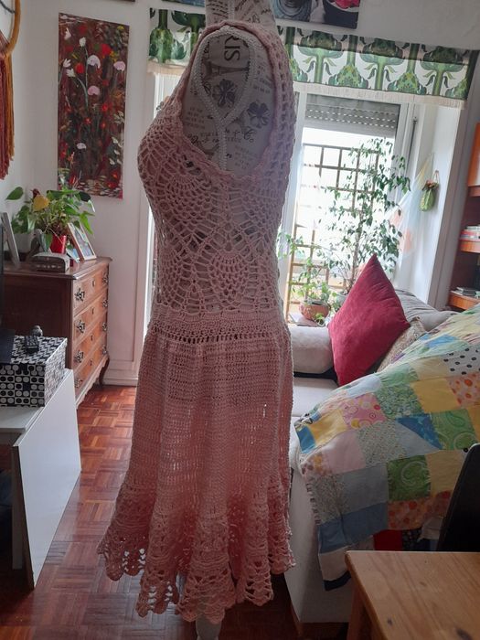 Vestido de noiva romântico boho chic