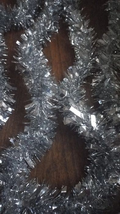 fitas de natal prateadas
1,50 cada