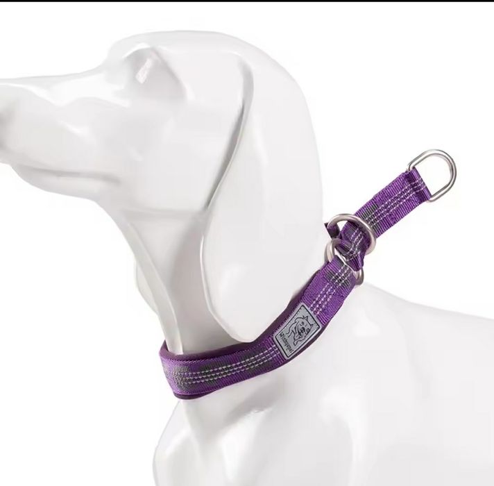 Новый качественный ошейник полуудавка для собак, размер s 30-40см