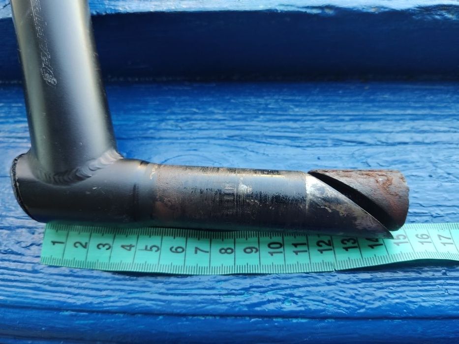 Вынос руля 25,4 мм оригинал с велосипеда Bergamont отличное состояние