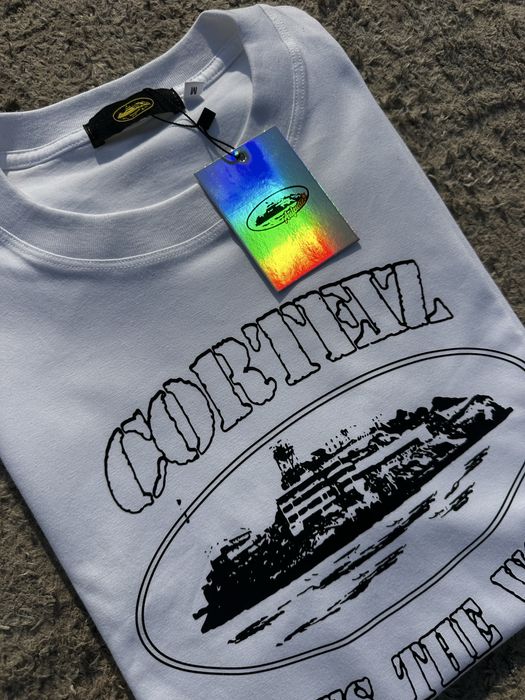 Corteiz “Rules The World” T-Shirt Branca
