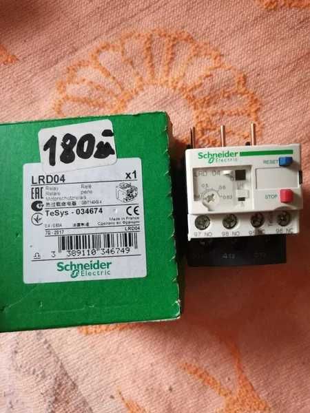 Przekaźnik przeciążeniowy cieplny TeSys LRD 0,4-0,63A schneider