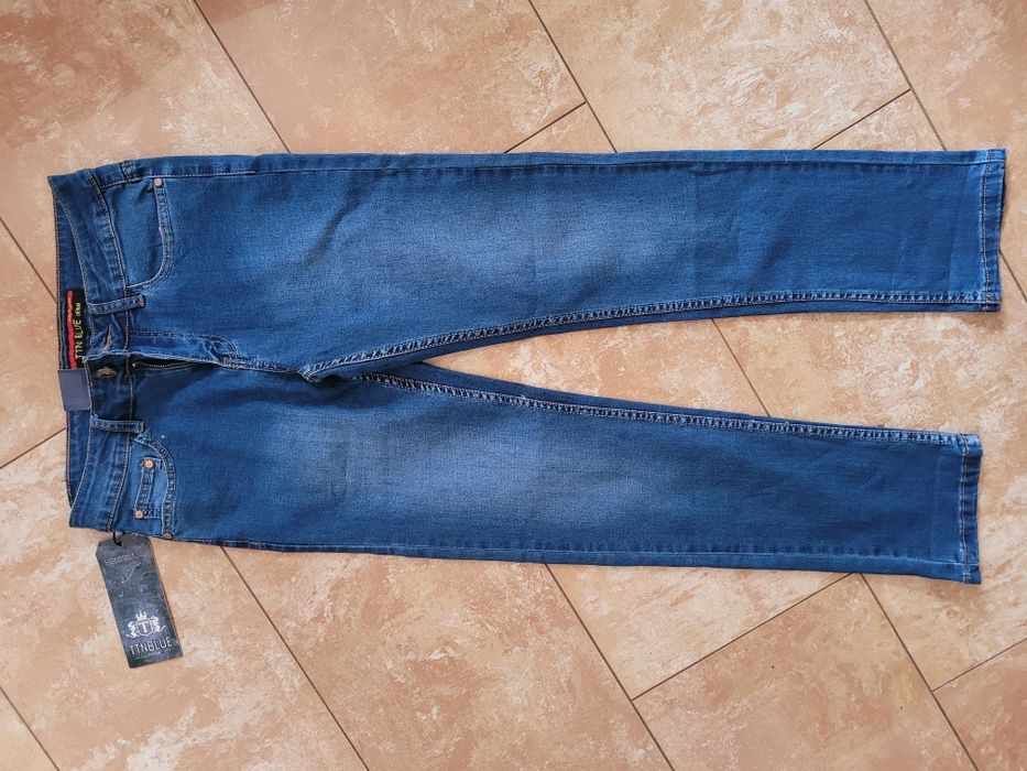 TTN BLUE jeansy damskie