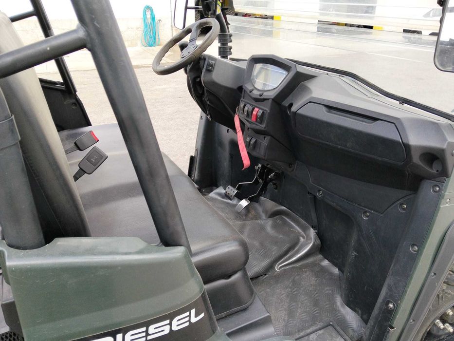Linhai 1100 Diesel 4x4 — UTV/Mule com caixa de carga basculante