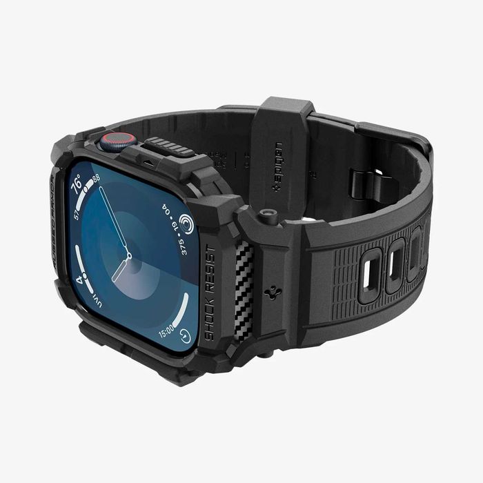 Чехол ремешок Spigen Rugged Armor Pro для Apple Watch 46 Series 11/10