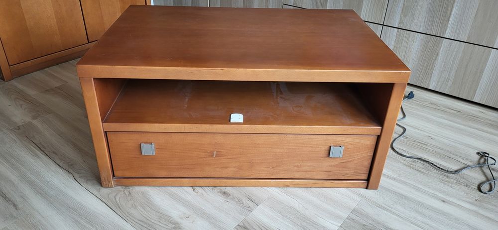 Conjunto móveis de sala em cerejeira maciça