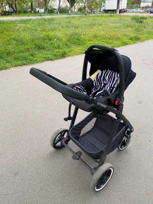 Детская коляска + автокресло Red Kite Push Me Savanna - Zebra
