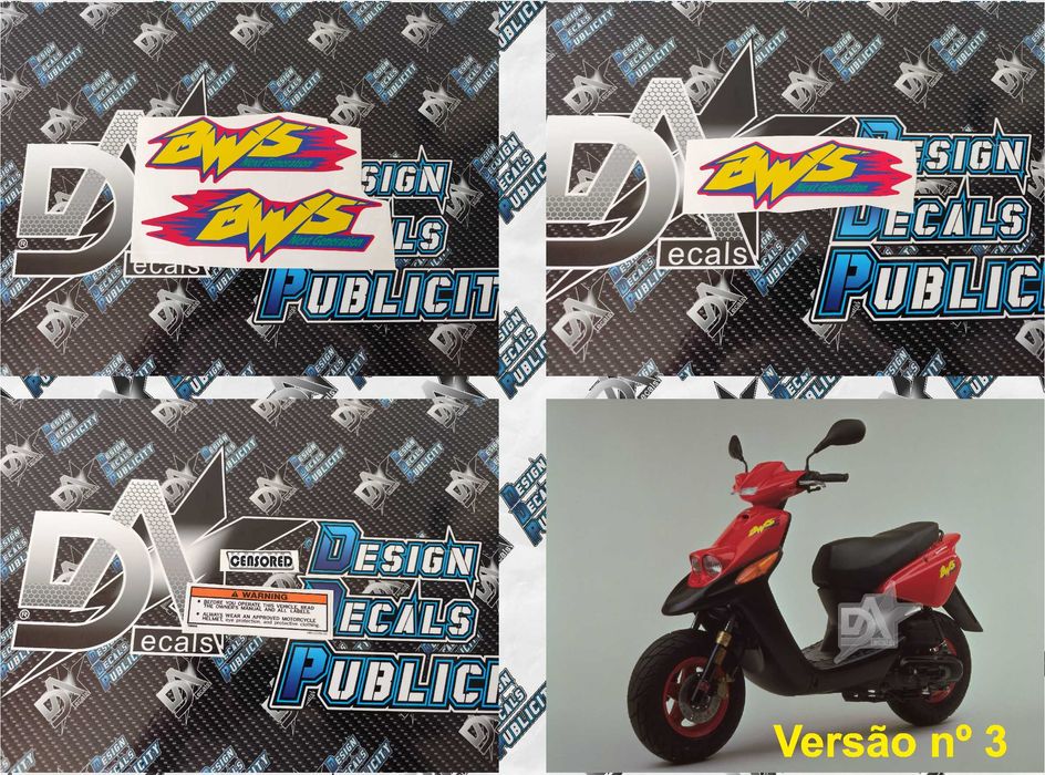 Autocolantes Yamaha BW's - CW50 (ler descrição)