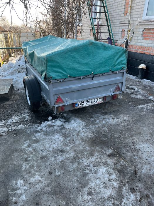 Легковий автопричіп КНОТТ 2,2*1,3.