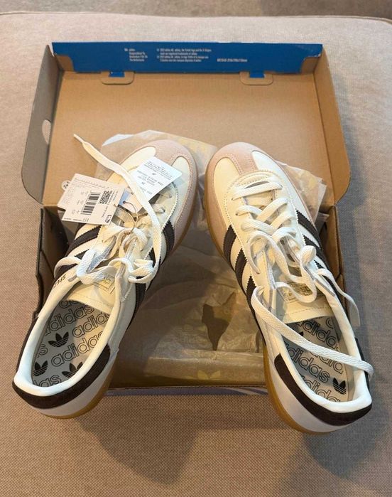 Adidas Handball Spezial - Off White / Dark Brown / Gum