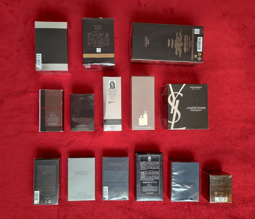 Perfumes novos selados raros descontinuados