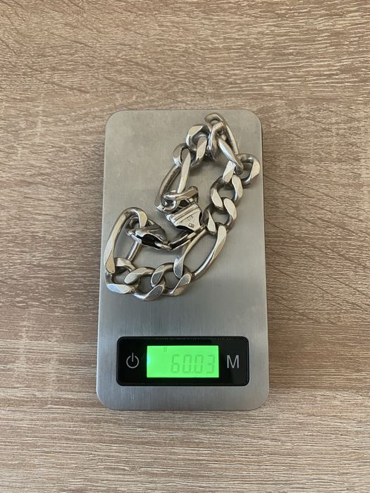 Srebna bransoletka męska