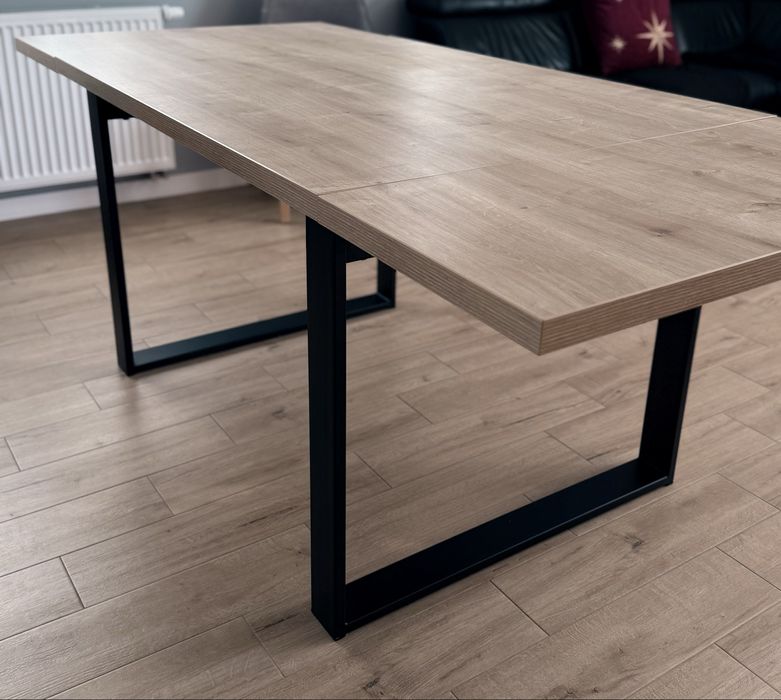 Stół loft loftowy 200X90 dąb Hamilton naturalny